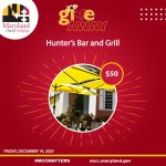 Dec 19 – Hunter’s Bar and Grill