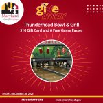 Dec 26 -Thunderhead Bowl & Grill
