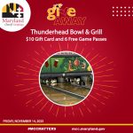 Nov 14 – Thunderhead Bowl & Grill