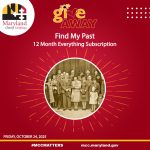 Oct 24 – Find My Past