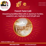 Oct 31 – French Twist Café