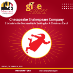 Oct 10 – Chesapeake Shakespeare Company
