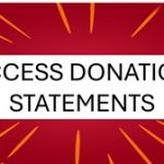 Donation Statement Graphic