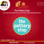 Nov 13 – The Pottery Stop